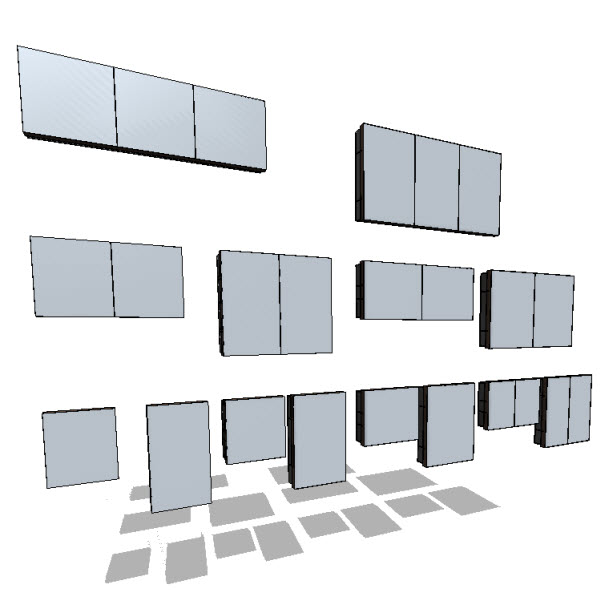 WETSTYLE M Collection Mirrors Recessed [10063] - $2.00 : Revit families ...